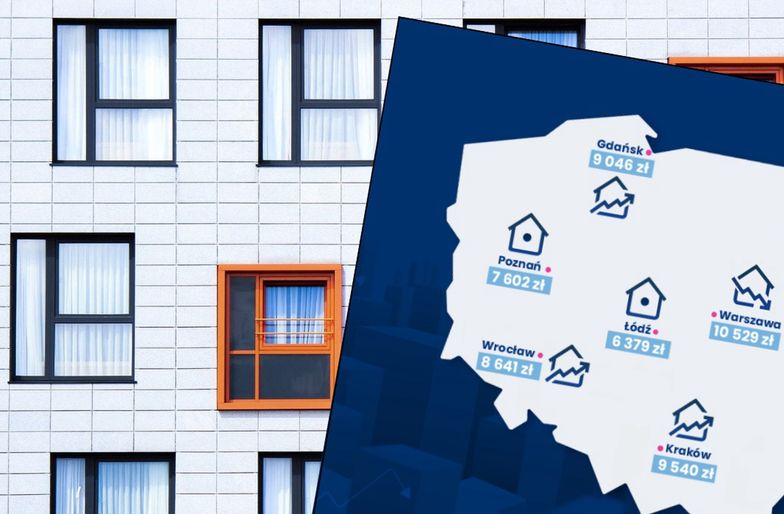 10 tys. zł - tyle kosztuje metr kwadratowy mieszkania w Warszawie