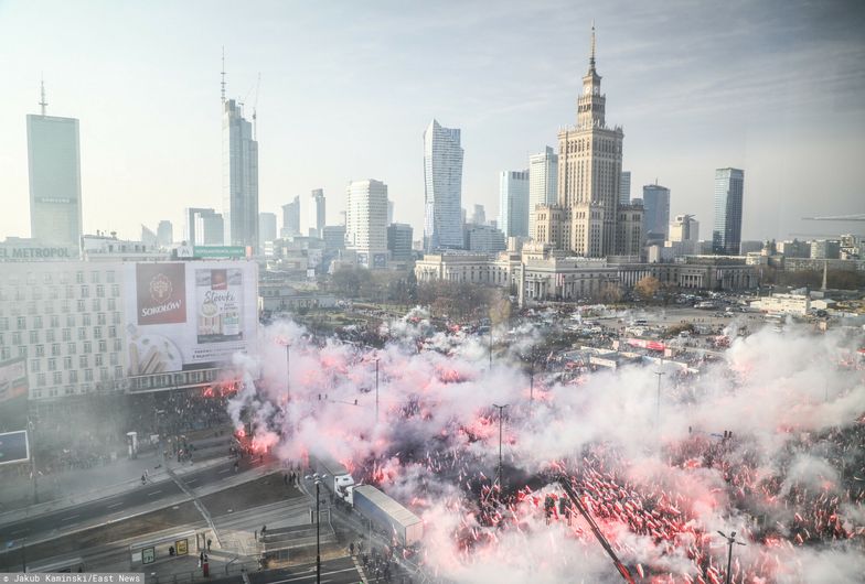 Marsz Niepodległości kosztował Warszawę ponad 400 tys. zł. Trzaskowski podliczył