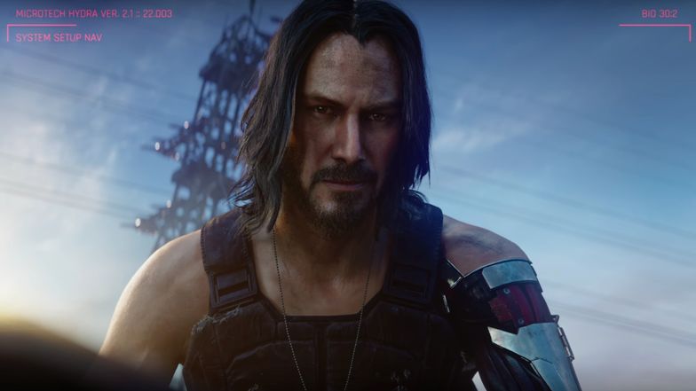 CD Projekt szykuje się do wrześniowej premiery gry Cyberpunk 2077, której bohaterowi wizerunku użyczył aktor Keanu Reeves