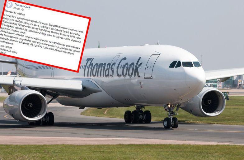Polskie biuro działające pod szyldem Thomas Cook nie zostanie zamknięte. 