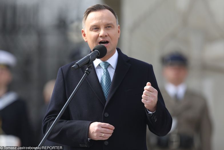 Prezydent Andrzej Duda.