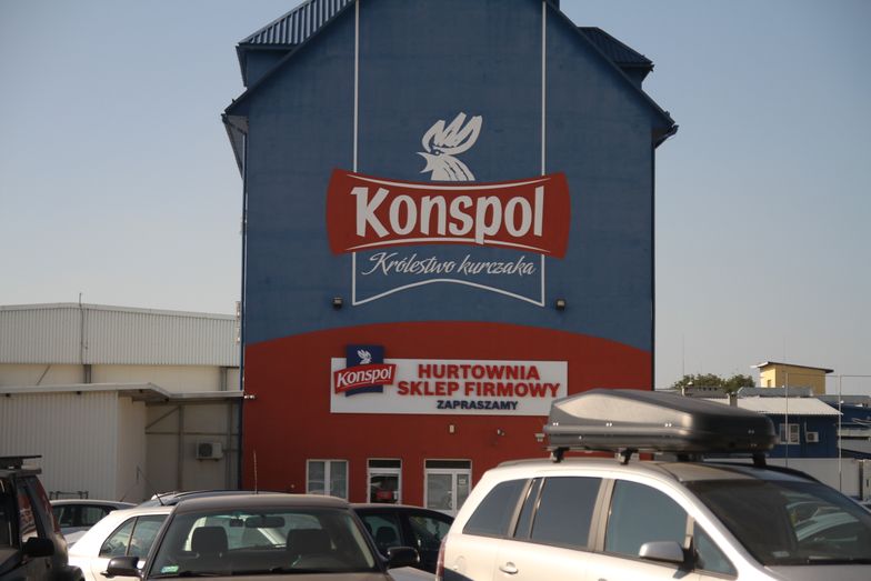 Zakłady Konspol. Jeden z największych pracodawców w rejonie Nowego Sącza.