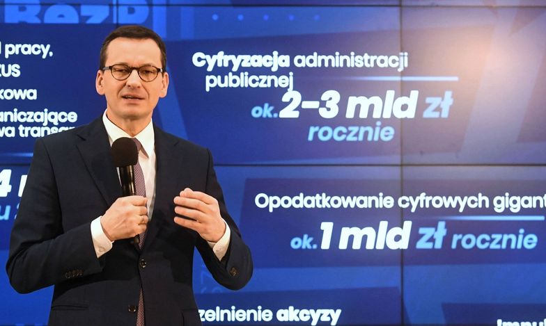 Premier Mateusz Morawiecki zapowiada nowy podatek