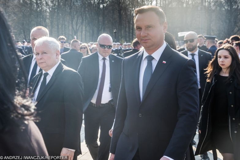 Przez krótki moment Andrzej Duda miał większe wpływy w TVP. Teraz jednak piłeczka jest po stronie Jarosława Kaczyńskiego