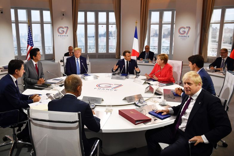 Spotkanie Trump-Johnson w ramach szczytu G7.