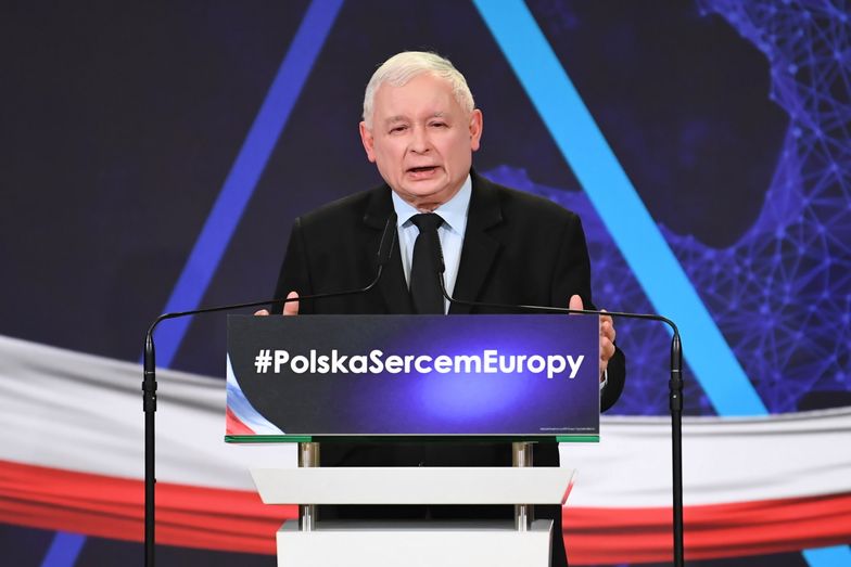 Prezes PiS zadeklarował, że Polska nie wprowadzi euro dopóki standard życia nie podniesie się do poziomu niemieckiego.