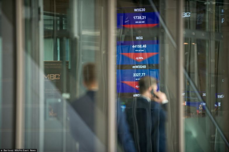 Spadki na giełdach nie budują zaufania do rynku kapitałowego. Ucierpią na tym programy PiS