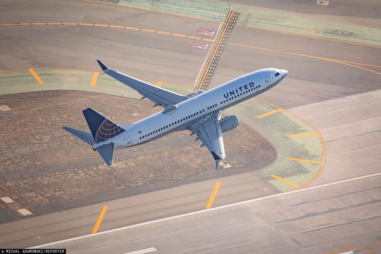 United Airlines w piątek mocno tracił na nowojorskiej giełdzie