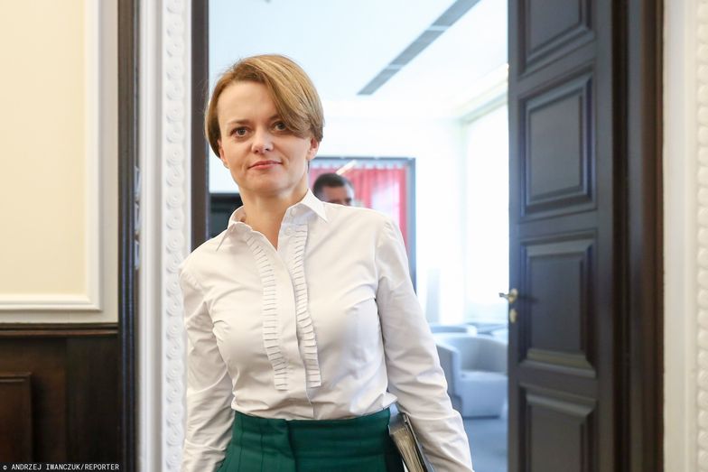Jadwiga Emilewicz, szefowa Ministerstwa Przedsiębiorczości i Technologii, lobbuje za fuzją Orlenu i Lotosu