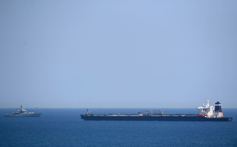 Tankowiec zatrzymany u wybrzeży Gibraltaru