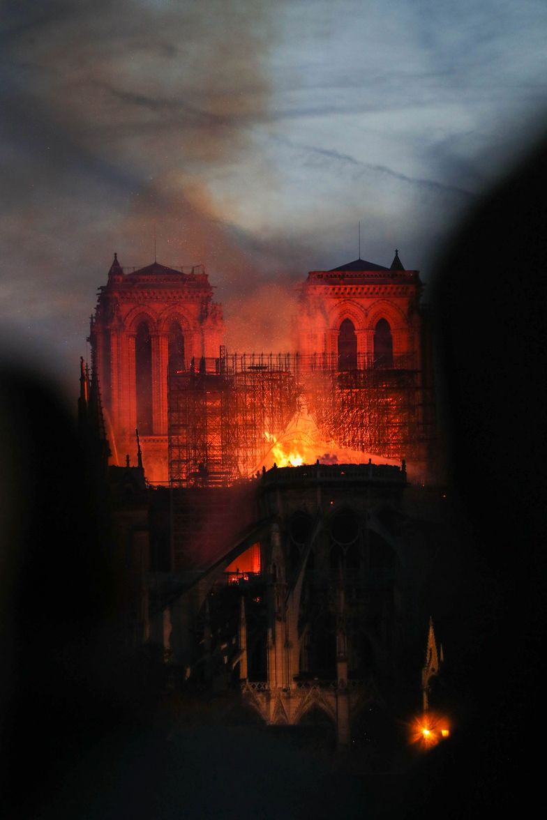 Pożar katedry Notre Dame w Paryżu