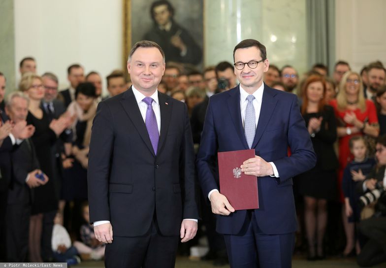 Nowy rząd Mateusza Morawieckiego powołany.