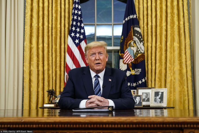 Donald Trump zawiesza podróże z Europy do USA.