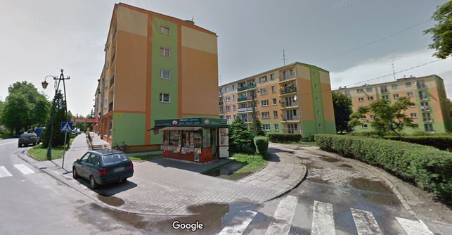 Bloki na ulicy Kolejowej w Zgierzu.