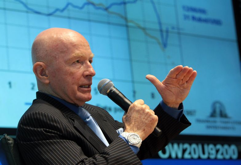 Mark Mobius przez lata zarządzał inwestycjami we Franklin Templeton Investments.