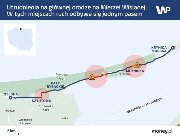 Przekop Mierzei Wiślanej stworzył nowy problem. "Klienci odwołują rezerwacje"