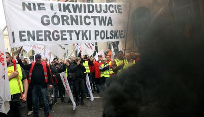 Górnicy protestują w Warszawie. Tym planom Brukseli mówią "nie"