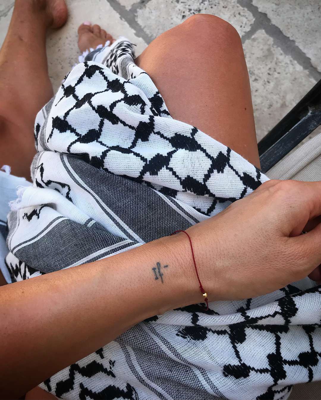 Małgorzata Rozenek - tatuaż