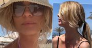 Aneta Kręglicka popija drinki nad basenem w skąpym bikini. Ona naprawdę ma 57 lat?! Nadal ma figurę nastolatki
