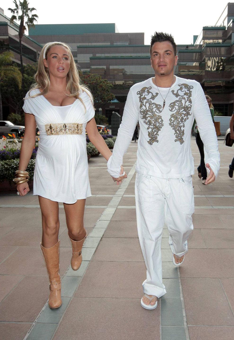 Peter Andre z byłą żoną Katie Price – 2007 rok