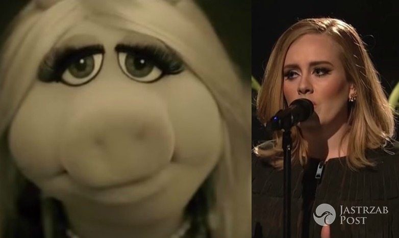 Miss Piggy parodiuje hit Adele