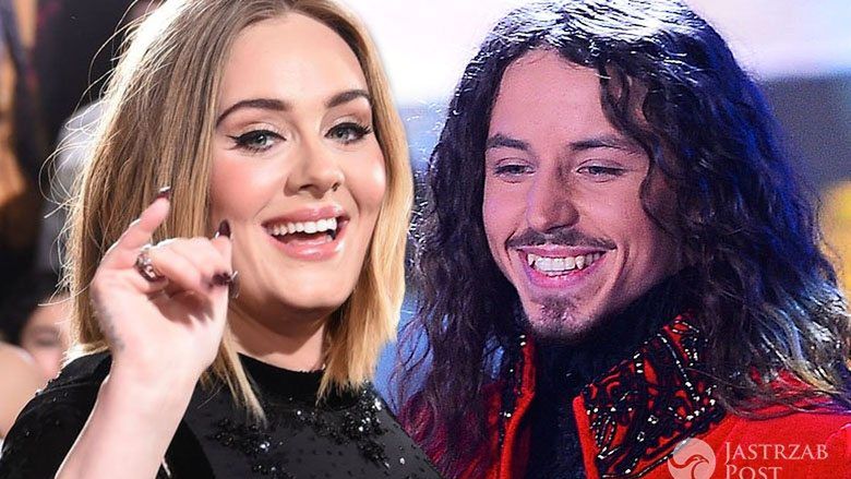 Michał Szpak śpiewa piosenkę Adele