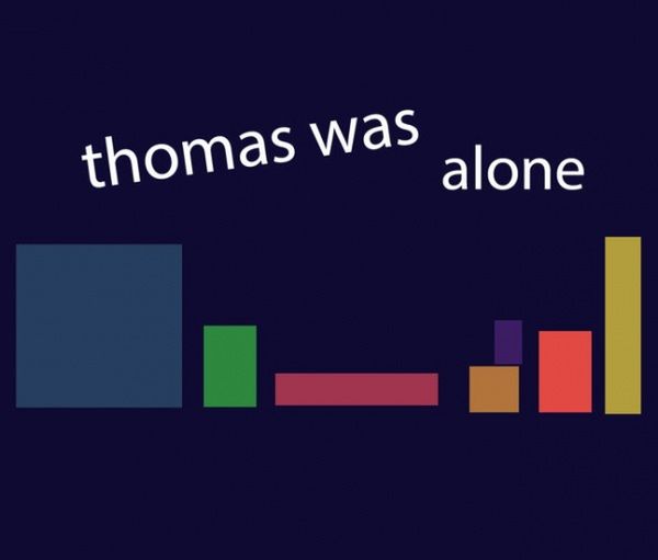 Ej, a graliście w... Thomas Was Alone?