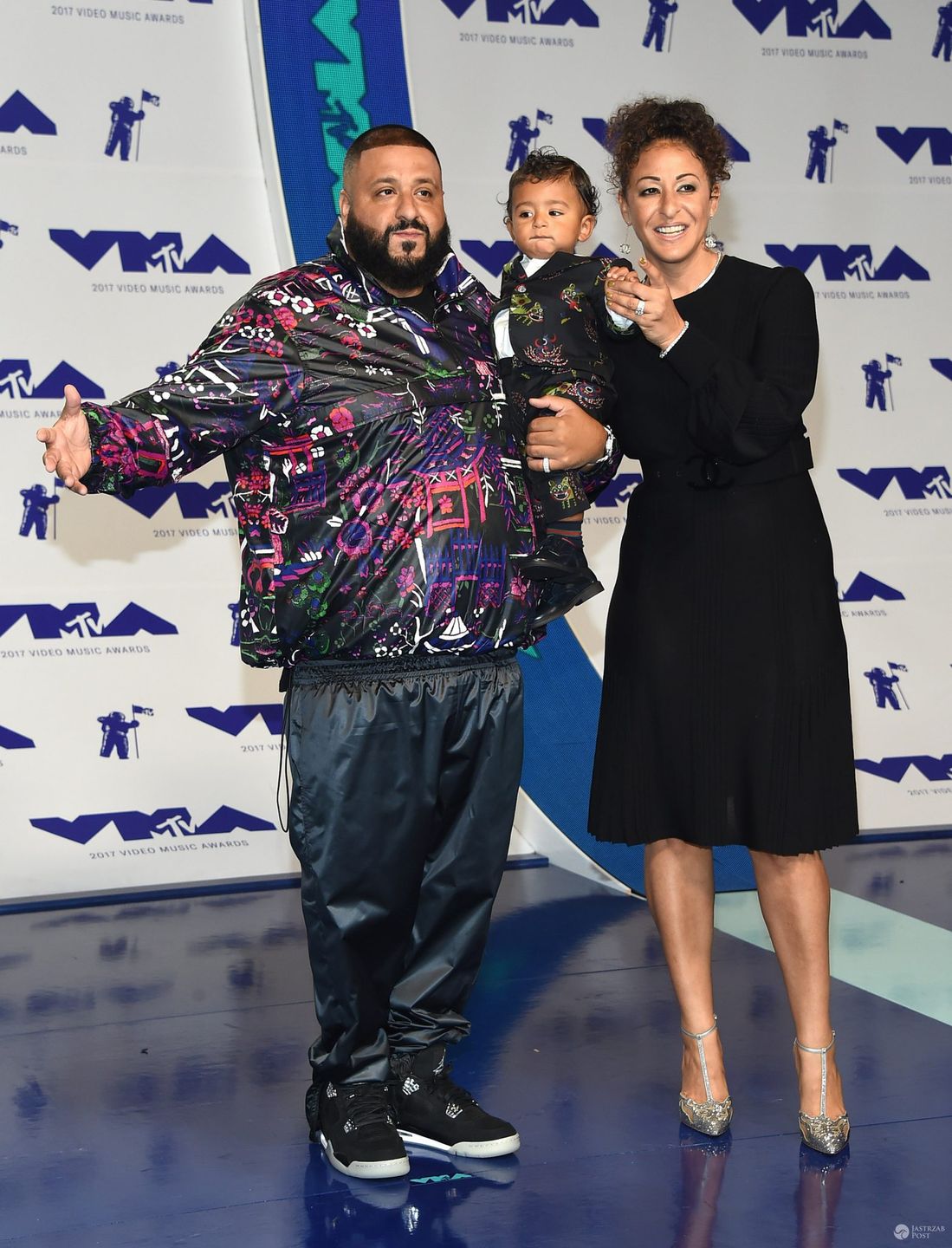 MTV Video Music Awards 2017 - DJ Khaled, Nicole Tuck i Asahd Tuck Khaled