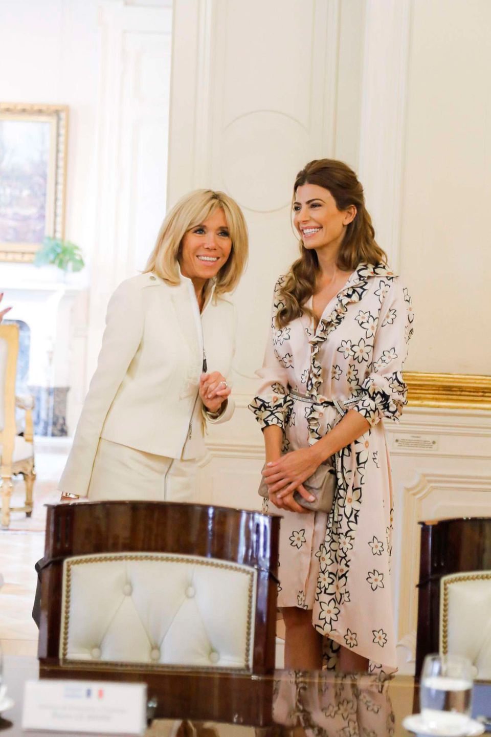 Brigitte Macron podczas oficjalnej wizyty w Argentynie