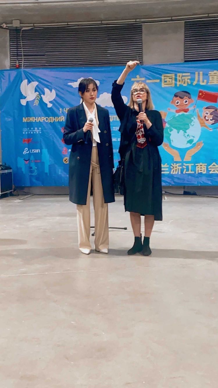 Jsi Wang i Weronika Marczuk - Dzień Dziecka dla ukraińskich dzieci w Gdańsku