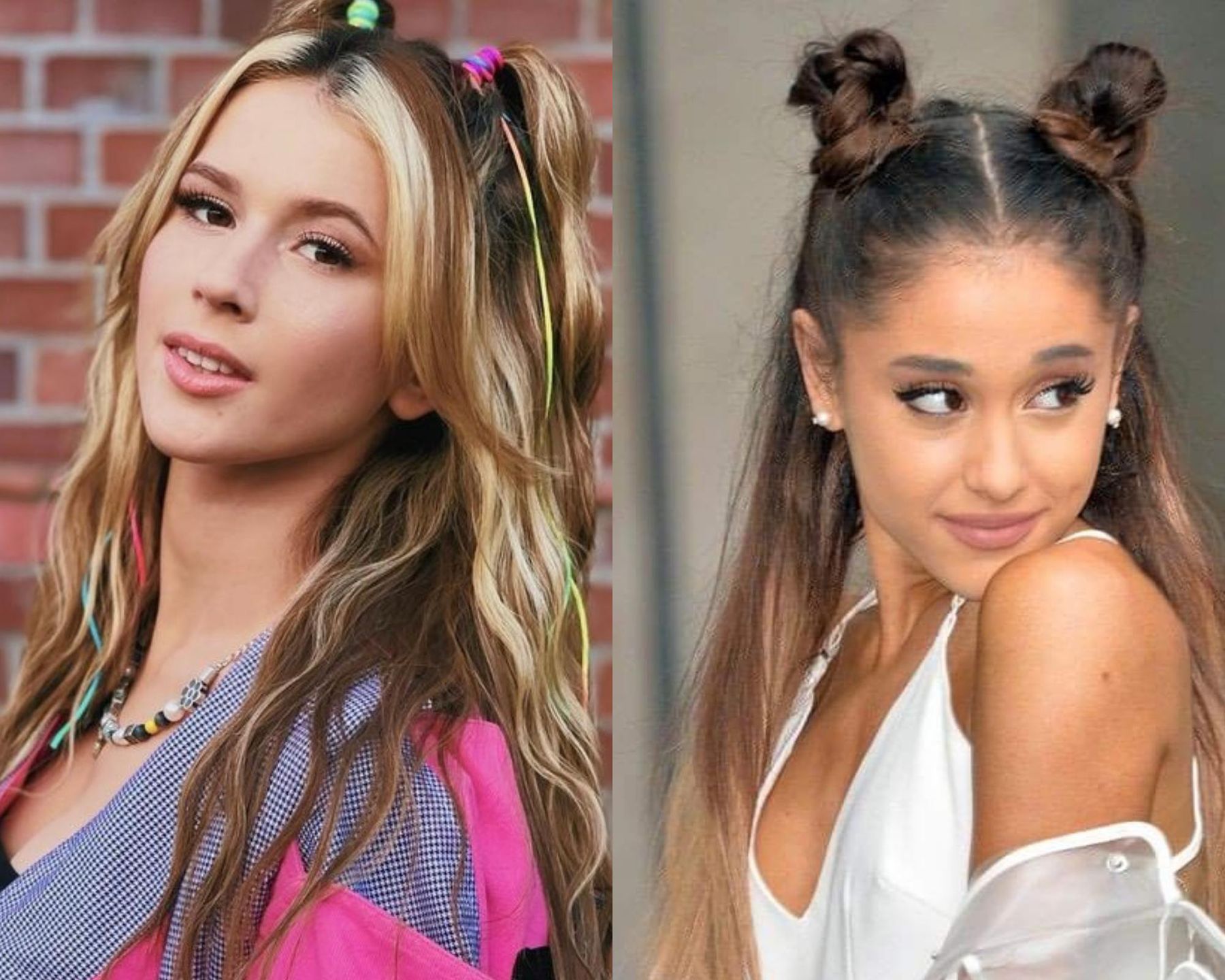 Roksana Węgiel i Ariana Grande