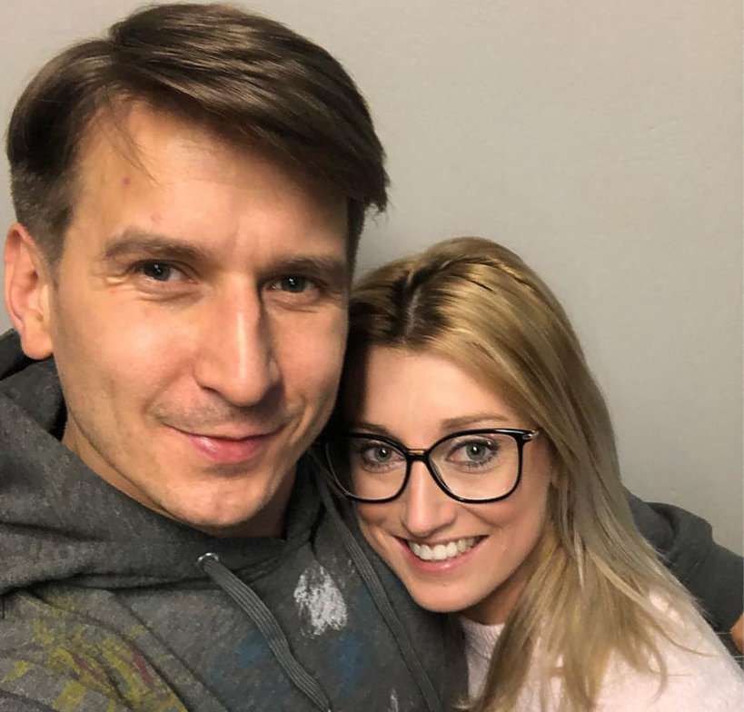 Justyna Żyła i Tomasz Barański