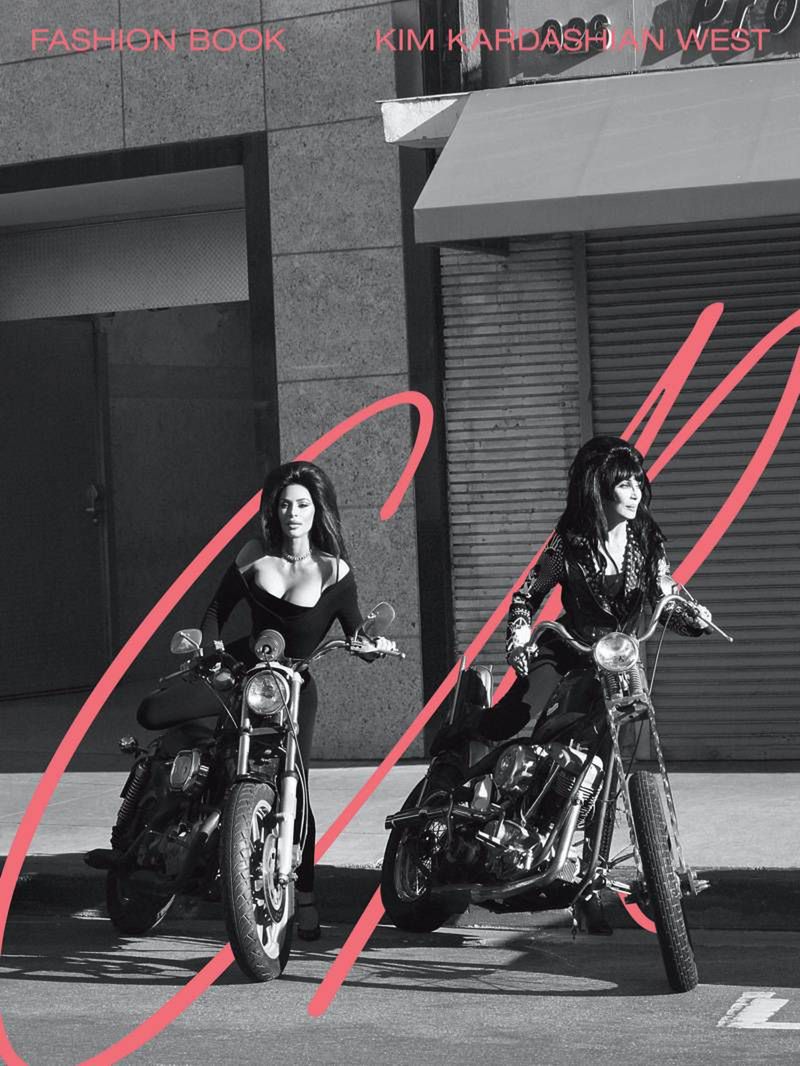 Cher i Kim Kardashian – sesja dla CR Fashion Book