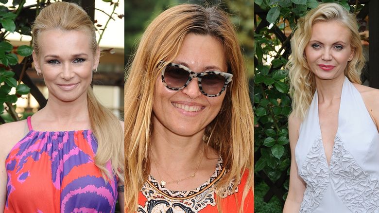 Ewa Pacuła, Beata Sadowska i Olga Borys