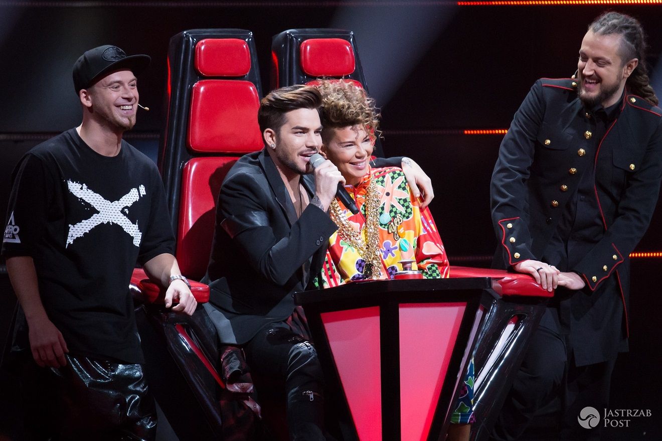 Adam Lambert i Edyta Górniak  w trzecim odcinku na żywo Voice of Poland