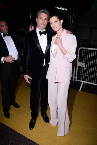 Paweł Pawlikowski i Małgorzata Bela - Cannes 2019, afterparty