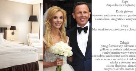 Kulisy ślubu Izabeli Janachowskiej: menu, candy bar od Gessler, apartament dla nowożeńców