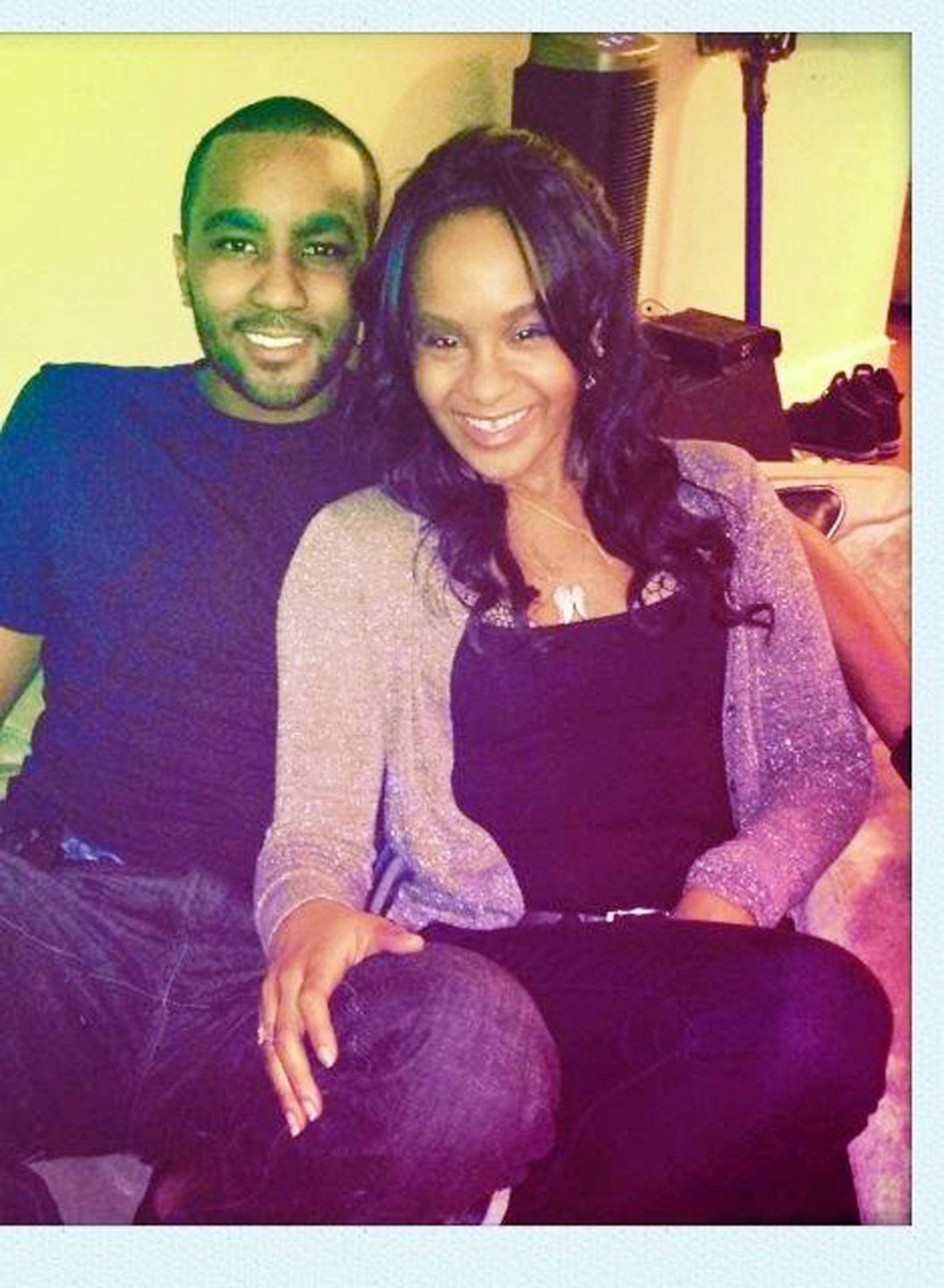 Bobbi Kristina Brown z chłopakiem