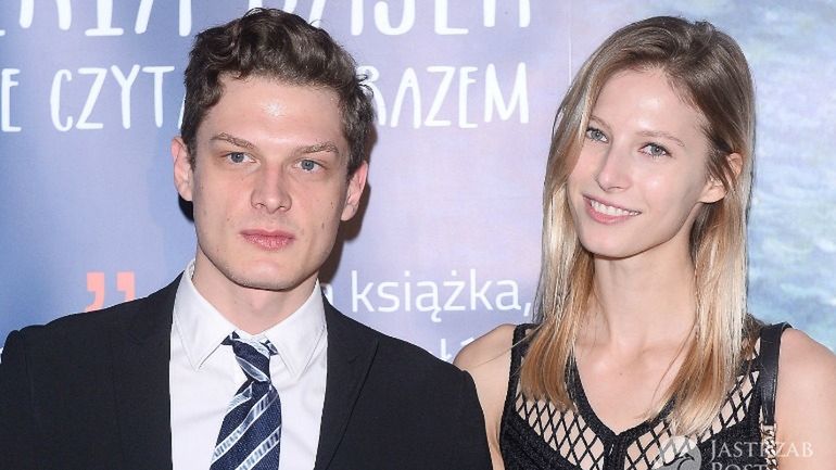 Adam Fidusiewicz z Martyną Budny