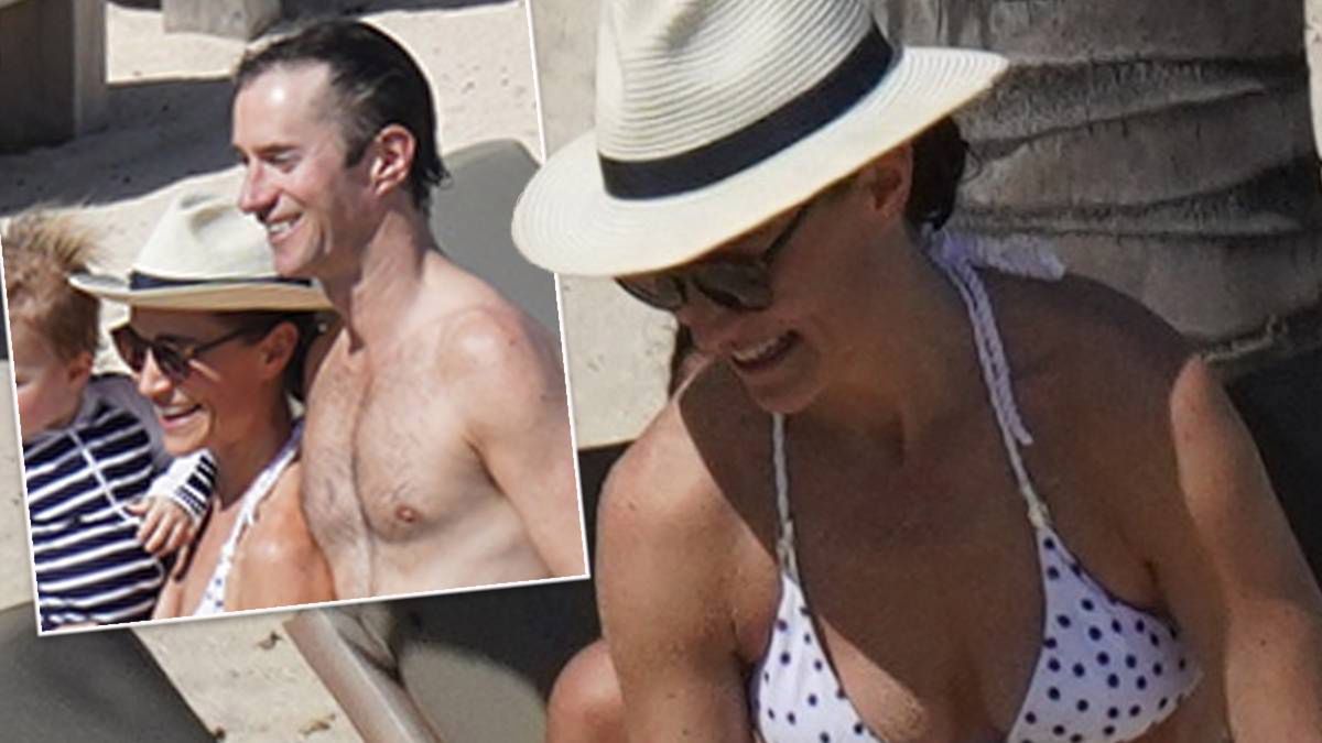 Pippa Middleton z rodziną