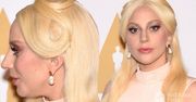 Elegancka suknia, intrygująca fryzura, szczupła sylwetka... Lady Gaga na spotkaniu przed Oscarami wyglądała pięknie!