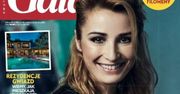 Joanna Brodzik na okładce "Gali" w bluzce Lidii Kality
