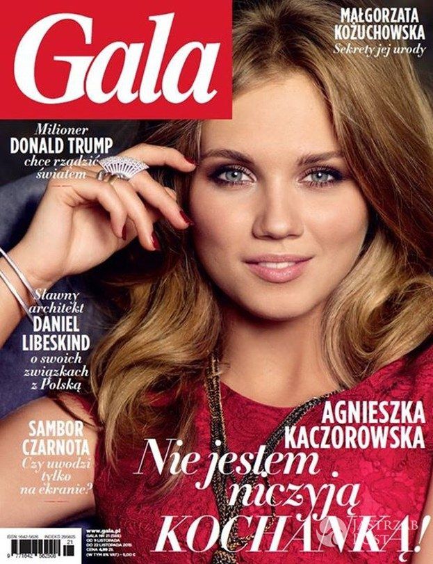 Agnieszka Kaczorowska w Gali