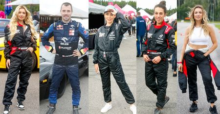 Gwiazdy na torze Speed Games: Dorota Gardias, Joanna Jędrzejczyk, Wersow, Sylwia Madeńska...