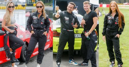 Gwiazdy na torze Speed Games: Joanna Przetakiewicz, Misiek Koterski, Adam Zdrójkowski, Paulina Sykut-Jeżyna...