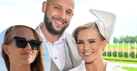 Agnieszka Kaczorowska na plaży w obiektywie męża. Nie powstrzymał się od komplementu