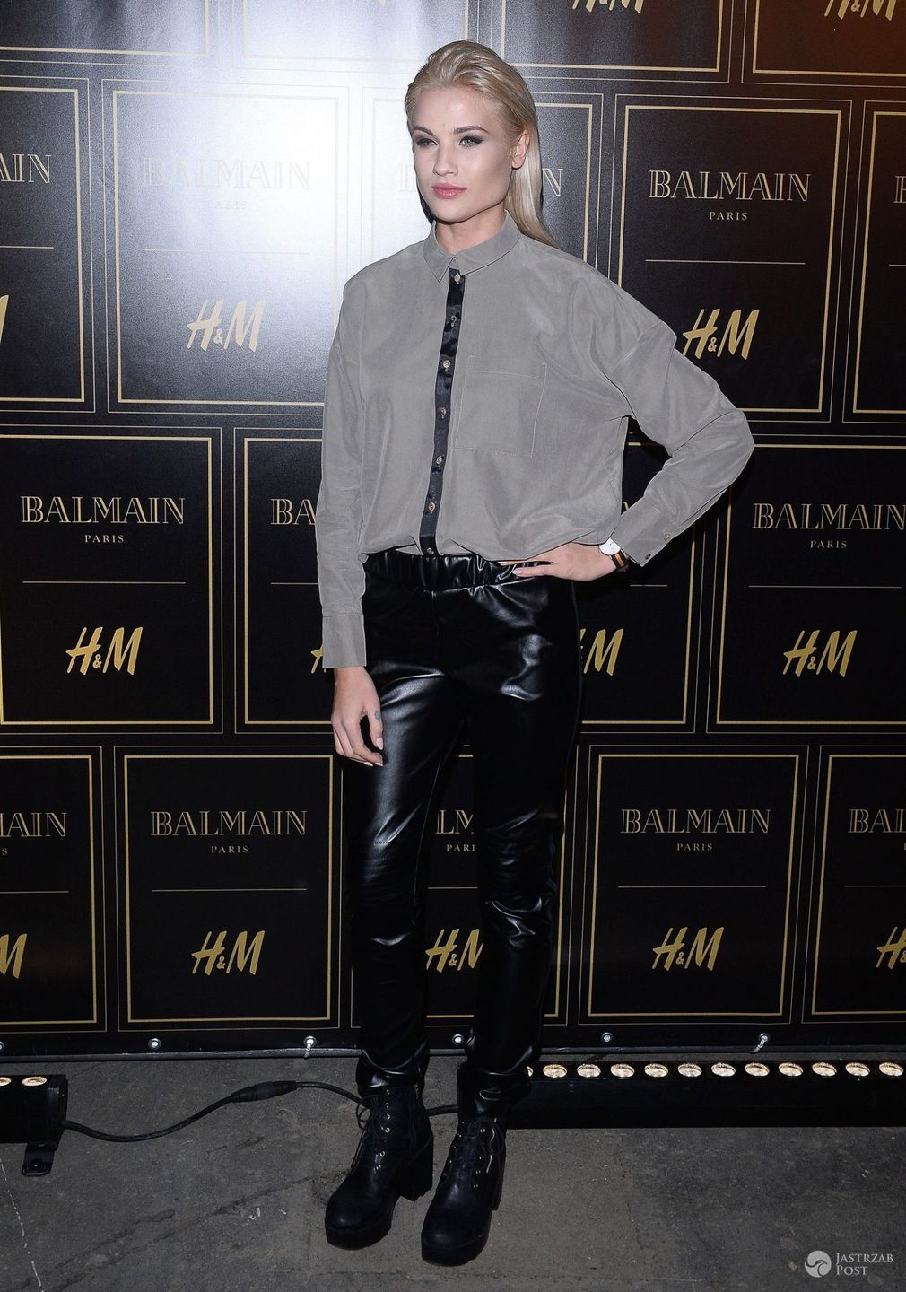 Karolina Gilon, pokaz kolekcji Balmain x H&M