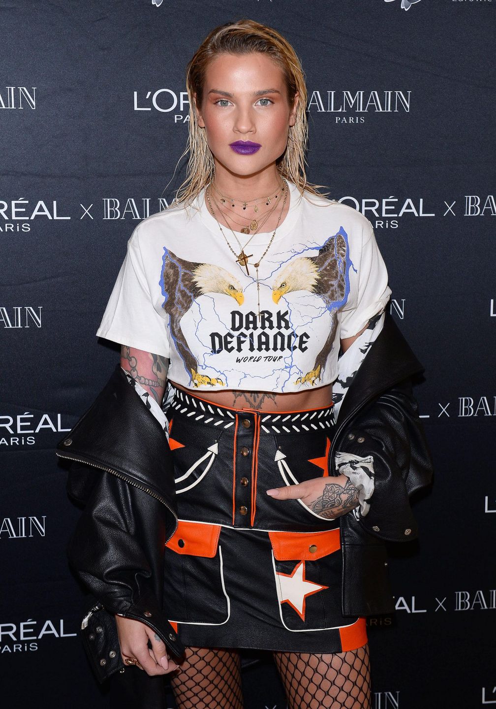 Karolina Gilon - Balmain x L'Oreal Paris, prezentacja szminek