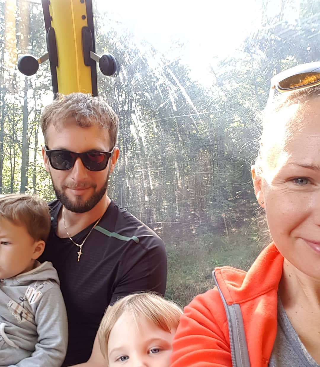 Anna Guzik z mężem i dziećmi odpoczywała w górach