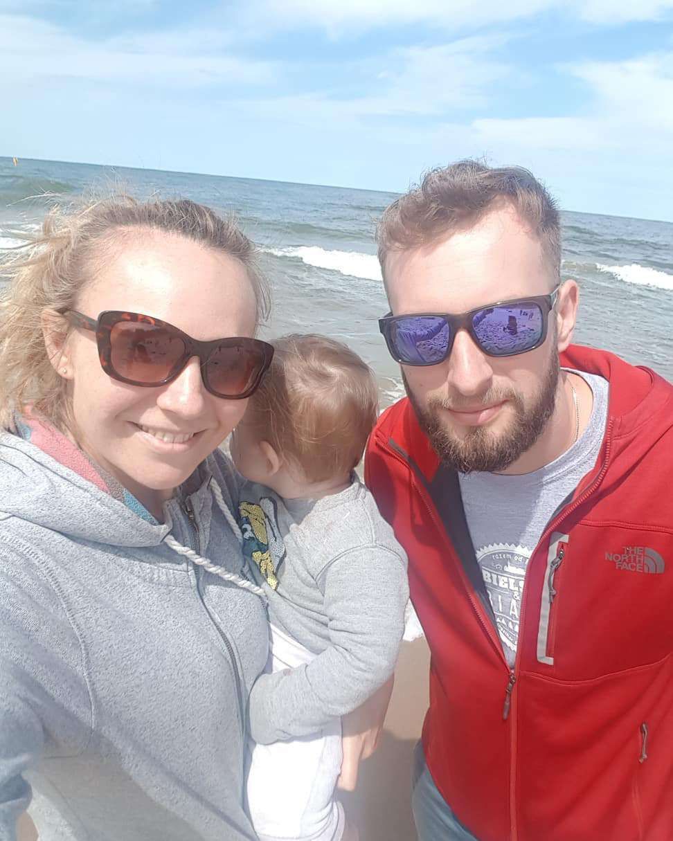 Anna Guzik wypoczywa z rodziną nad Bałtykiem